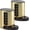 Gold, variant on MEDca Stackable Weekly Pill Organizer – 7-Compartment Dispenser, Plastic