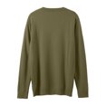 thumbnail image 5 of Men's Slim Fit Lightweight Knitted Sweater – Smooth, Soft, Skin-Friendly Crew Neck Long Sleeve Pullover for Autumn Winter Casual or Dressy Wear, 5 of 8