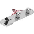 thumbnail image 1 of Metal Guitar Control Plate, High Durability Guitar Prewired Circuit Board High Grade Metal Material  For TL Electric Guitar, 1 of 8