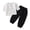 Black, variant on Long Sleeve Set Solid Color Corset for Boys and Girls Loose Two Piece Set Boy 2t Boys Clothes Summer Boy Clothes Set Boys Shirt and Pants Set Boys Coordinating Outfits Champagne Track Suit Toddler