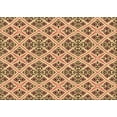 thumbnail image 1 of Ahgly Company Machine Washable Indoor Rectangle Transitional Mustard Yellow Area Rugs, 2' x 3', 1 of 7