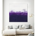 thumbnail image 2 of Giant Art 54x54 Purple Fine Art Giant Canvas Print in White, 2 of 3