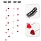 thumbnail image 2 of 4 pasadores de pelo con forma de corazón para mujeres y niñas, bonitos y pequeños, accesorios para el pelo de estilo coreano, pasadores de pelo con forma de corazón, tocado decorativo, 2 of 7