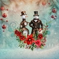 thumbnail image 2 of CafePress - A Steampunk Snowman Maternity T Shirt - Maternity Dark T-Shirt, 2 of 3