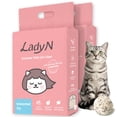 thumbnail image 1 of Minibolita de tofu granulado Lady N Cat Litter, 8,16 kg, 1 of 8