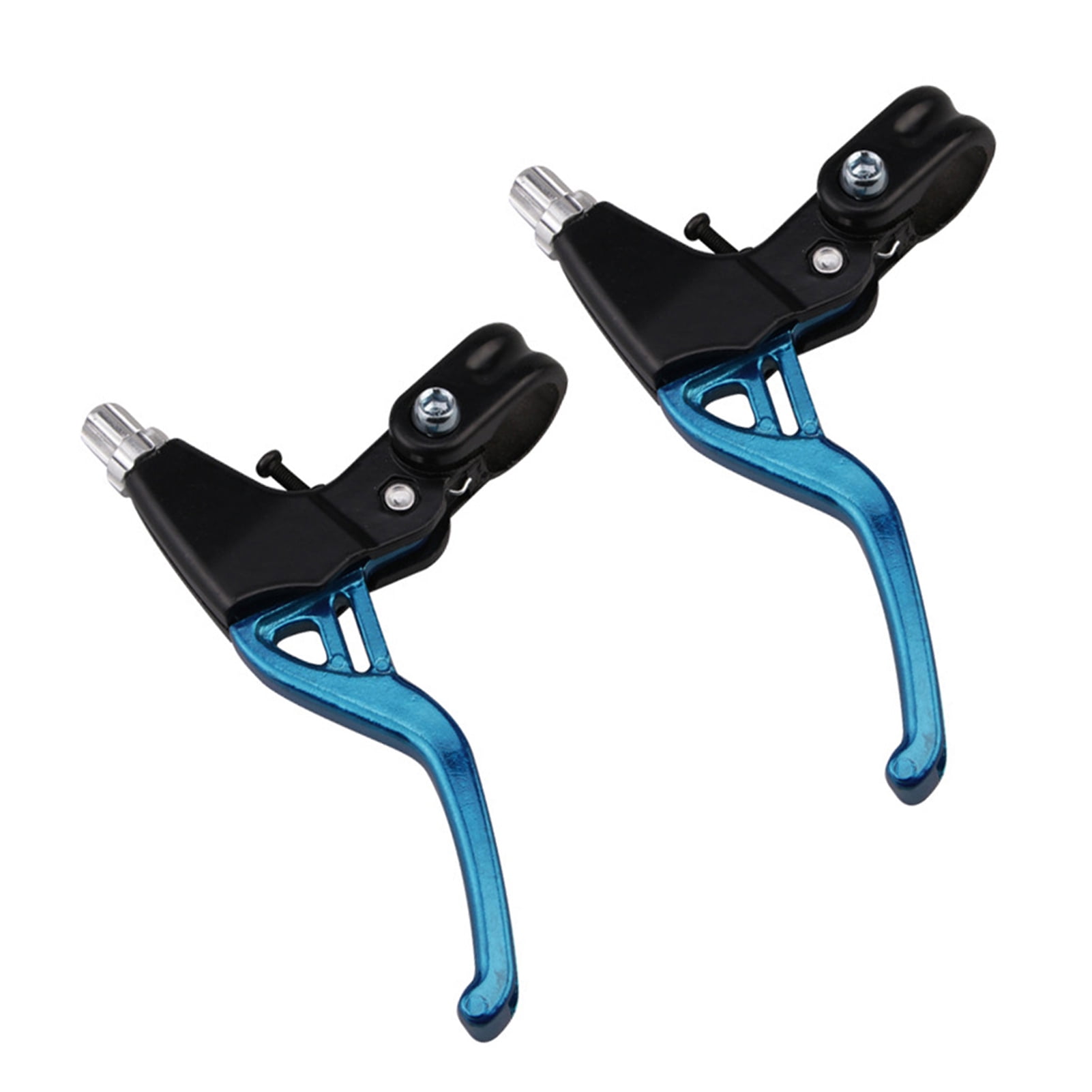 4 Colors:Red,Blue,Black,Silver Bicycle Brake Level,1 Pair Aluminium Alloy Mountain Bike Road Bicycle MTB Cycling Brake Level Handles 