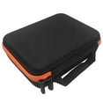 thumbnail image 1 of Graflsoa EVA 6-Slot Yo-Yo Storage Pouch with Orange Trim, Compact & Lightweight (22x17x6cm), 1 of 4
