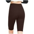 thumbnail image 5 of 3 Pack Biker Yoga Shorts for Women, High Waisted Athletic Running Workout Gym Short Pants Tummy Control Leggings, 5 of 9