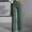 Green, variant on Women Straight Leg Dress Pants Solid High Waisted Business Casual Suit Work Trousers with Pockets L
