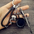 thumbnail image 3 of SPRING PARK 1Pc Titanium Alloy Split Key Ring Circle,Flat Key Chain Rings with 4 Sizes for Dog Tag DIY Jewelry Car Key Attachment, 3 of 7
