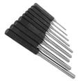 thumbnail image 1 of 9 Pieces Roll Pin Punch Set, Durable Steel Multi Size Round Head Pins Set Professional Mechanics Tool Kit with Carry Bag, 1 of 8