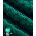 thumbnail image 2 of Feather and Stitch Premium 100% Cotton 6-Piece Towel Set, Hunter Green – Soft, Plush, and Absorbent Bathroom Towels, 2 of 5