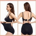 thumbnail image 3 of Aboser Women's Maternity 2 Piece Outfit Set Nursing Bras for Breastfeeding and High Waisted Underwear Sets Pregnancy Matching Set, 3 of 3