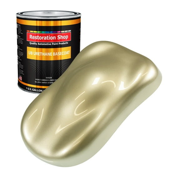 Antique Gold Metallic 1 Gallon URETHANE BASECOAT Car Auto Body Paint