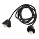 thumbnail image 1 of Cinturón de cuerda de flores de 1 pieza de Unique Bargains, cordón ajustable para mujeres, negro, 1 of 6