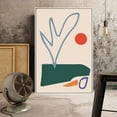 thumbnail image 3 of IDEA4WALL Framed Canvas Art Abstract Illustration Picture Prints for Modern Home Wall Decoration, 3 of 4