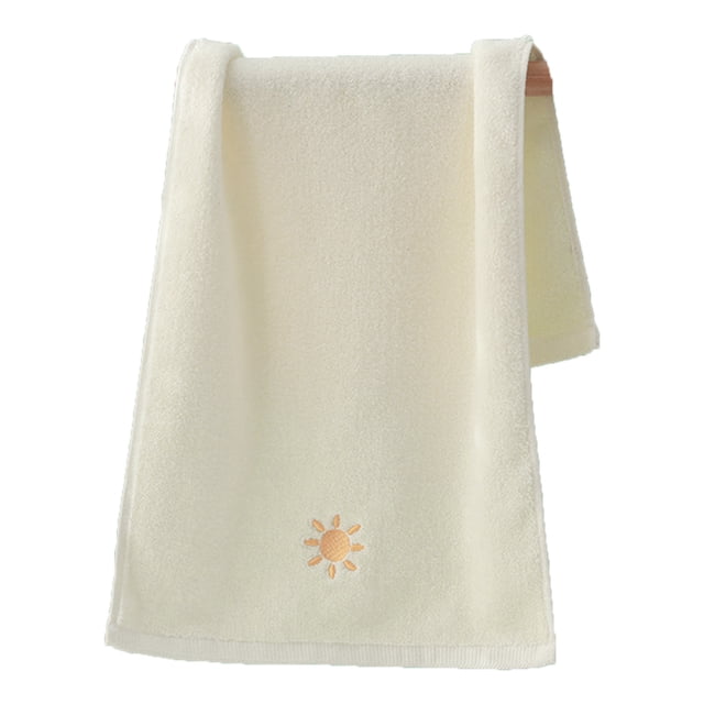 CSChome Cartoon Weather Pattern Hand Towel Hand Towel Weather Pattern Kids Face Towel Super Soft Absorbent Gym Shower Bathroom Supplies