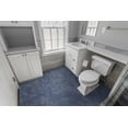 thumbnail image 2 of Garland Rug Room Size Washable Nylon Basin Blue Bathroom Carpet, 6' x 9', 2 of 6
