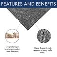 thumbnail image 3 of Notrax 550-117S0048GY 4 x 8 ft. 117 Heritage Rib Entrance Mat, Gray, 3 of 5