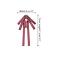 thumbnail image 2 of INSPIRE CHIC Broche de lazo sólido con cuentas para mujeres, 2 of 5