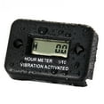 thumbnail image 4 of MasteelfCA Waterproof Vibration Timer LCD Display Engine Digital Tach Hour Meter for Gasoline Diesel Engine Lawn Mower Motorcycle (Black), 4 of 7