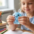 thumbnail image 3 of Colorful Easter Bunny Squishies - Soft Maltose Texture Slow-Rise Toys Basket Stuffing Party Favors., 3 of 7