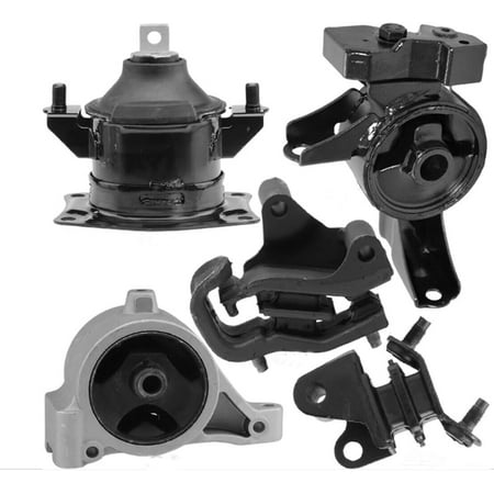 4M Auto Parts Front Rear Right Engine Mounts & Front Left Rear Left Transmission Mounts 5PCS Parts 9247 9300 10072 9594 9740
