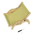 thumbnail image 2 of Cat Lounge Chair All Seasons Universal Foldable Adjustable Wooden Mini Beach Chair for Cats Pets, 2 of 5