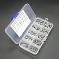 thumbnail image 3 of Yesfashion 160 pcs/set 304 Stainless Steel Screws Cross Head Screws Bolts Nuts Kit Assortment M2 M2.5 M3 M4 M5 Widely Use, 3 of 7