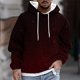 thumbnail image 1 of Sudadera con capucha para hombre, estilo casual, con cuello redondo, estampado, manga larga, blusa de poliéster, 1 of 5