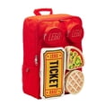 thumbnail image 1 of Mochila LEGO Brick Tile roja para lo esencial en la escuela y el trabajo, 1 of 5