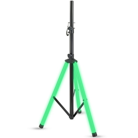Gemini Sound STL-500 Gemini Pro Audio Equipment Adjustable Multicolor LED DJ PA System Speaker Stands