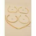 thumbnail image 4 of QQTDFG 5pcs/set Infinity & Heart Decor Bracelet Fashion Jewelry Accessories for Women-default, 4 of 4