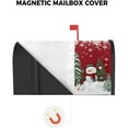 thumbnail image 3 of Christmas Snowman Mailbox Cover Red Magnetic Mailbox Wraps, Xmas Tree Winter Snowflake Mailbox Covers Large Size 21x25.5 Inch Mail Wrap Post Letter Box Christmas Decoration for Outdoor Gardern Yard, 3 of 6