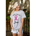 thumbnail image 4 of Hope Faith love Breast Cancer Ribbon Women's Plus Size Graphic Tee Brisco Brands 5X, 4 of 5
