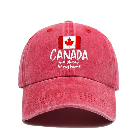 Canada Dad Mens Summer Hats Womens Hats Baseball Caps Maple Leaf Flag Cap Embroidered Unisex Running Hat