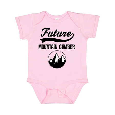 

Inktastic Mountain Climbing Gift Future Climber Gift Baby Boy or Baby Girl Bodysuit