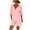 Pink, variant on Bovxnpu Women 2 Piece Loungewear Set Beach Vacation Sweatsuit Tracksuit Set Sun Protection Loose Outdoor Sports Hiking Drawstring Hooded Outfit Set Summer Outfits