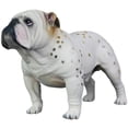 thumbnail image 4 of Shisuyan Bulldog Ornament Dog Statue Beige Plastic 1Pack Compact Size, 4 of 8