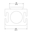 thumbnail image 3 of Cepillero Clasica Portavaso 107 HELVEX, 3 of 3