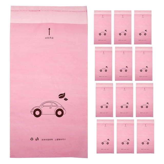 30 bolsas de basura desechables adhesivas para coche, impermeables y a prueba de fugas, para dormitorios, baños, oficinas y cocinas