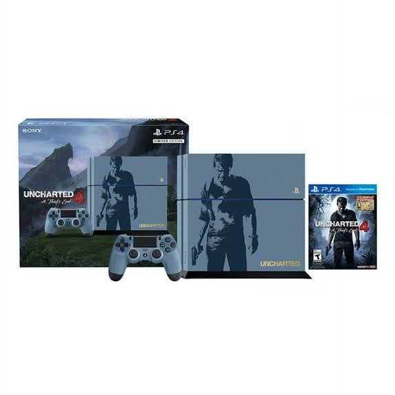 Pre-Owned PlayStation 4 Limited Edition Uncharted 4 Console Bundle (PS4)