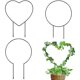 thumbnail image 1 of Soporte para estructura de escalada de abedul para jardinería, varilla de hierro redonda Love, decoración de jardín, planta, arreglo floral, varilla, 1 of 5