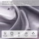 thumbnail image 2 of Cortinas XiDi Rosa Gris Degradado Estrellado 132x132 cm 2 Paneles, 2 of 7