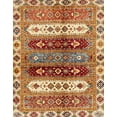 thumbnail image 1 of Ahgly Company Machine Washable Indoor Rectangle Abstract Red Area Rugs, 7' x 9', 1 of 7