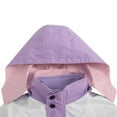 thumbnail image 6 of Uccdo Boys Girls Hooded Windbreaker Rain Jackets With Detachable Fleece Sweatshirts, Kids 2-in-1 Warm Fleece Lined Parka Coats Raincoats 3-13Y, 6 of 8