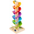 thumbnail image 1 of Pista De Bolas De Madera Pista De Carrera Colores Torre De Bloques De Construcción Torre Rompecabezas Montaje De Juguete Bola Educativa Inclinada Speravity FN002789-00, 1 of 6