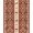 Rust Terracotta Ivory, Pattern 15, variant on ODIKA 8'x10' Washable Area Rug Non-Slip Chair-Friendly Mat Livingroom Neutral Wildlife Cabin Border Large Southwestern Motif Playful for Dining Room, Office, Lounge