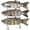 C1-5"-1.25oz, variant on TRUSCEND Swimmax Fishing Lure with BKK Hook， Easy Catch: Wiggling, Vibrating, Rattling with Noise, Heavy-Duty Dyneema Fiber Jointed Swimbait for Bass, Trout, Crappie，Ideal for Family Fishing