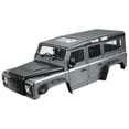 thumbnail image 1 of RC Car Body Shell Painted for shell Crawler replace D110 1/12 Scale RC Crawler Car DIY Modified Silver Gray, 1 of 9